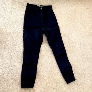 ASOS black jeans high rise